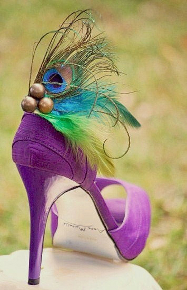 1001 fashion trends How To Make Feather Shoe Clips Tutorials