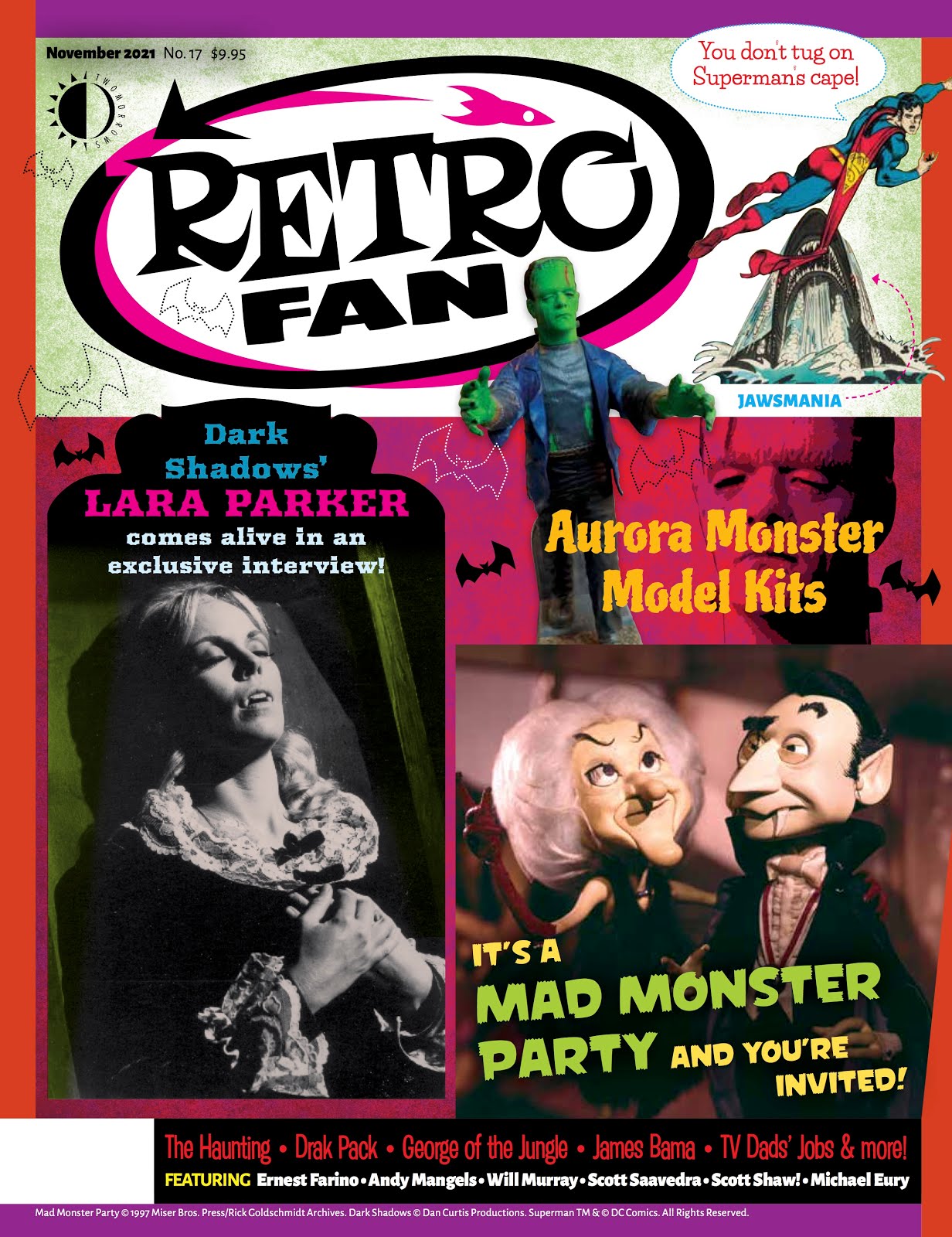 RetroFan Magazine #17 with my Mad Monster Party? Article