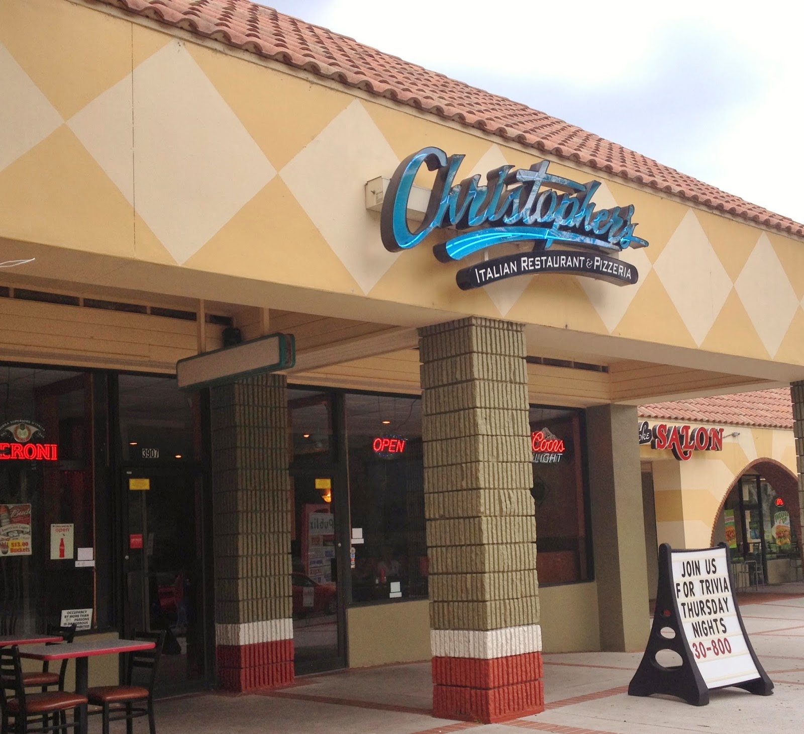 The Gluten & DairyFree Review Blog Christopher's Italian Restaurant