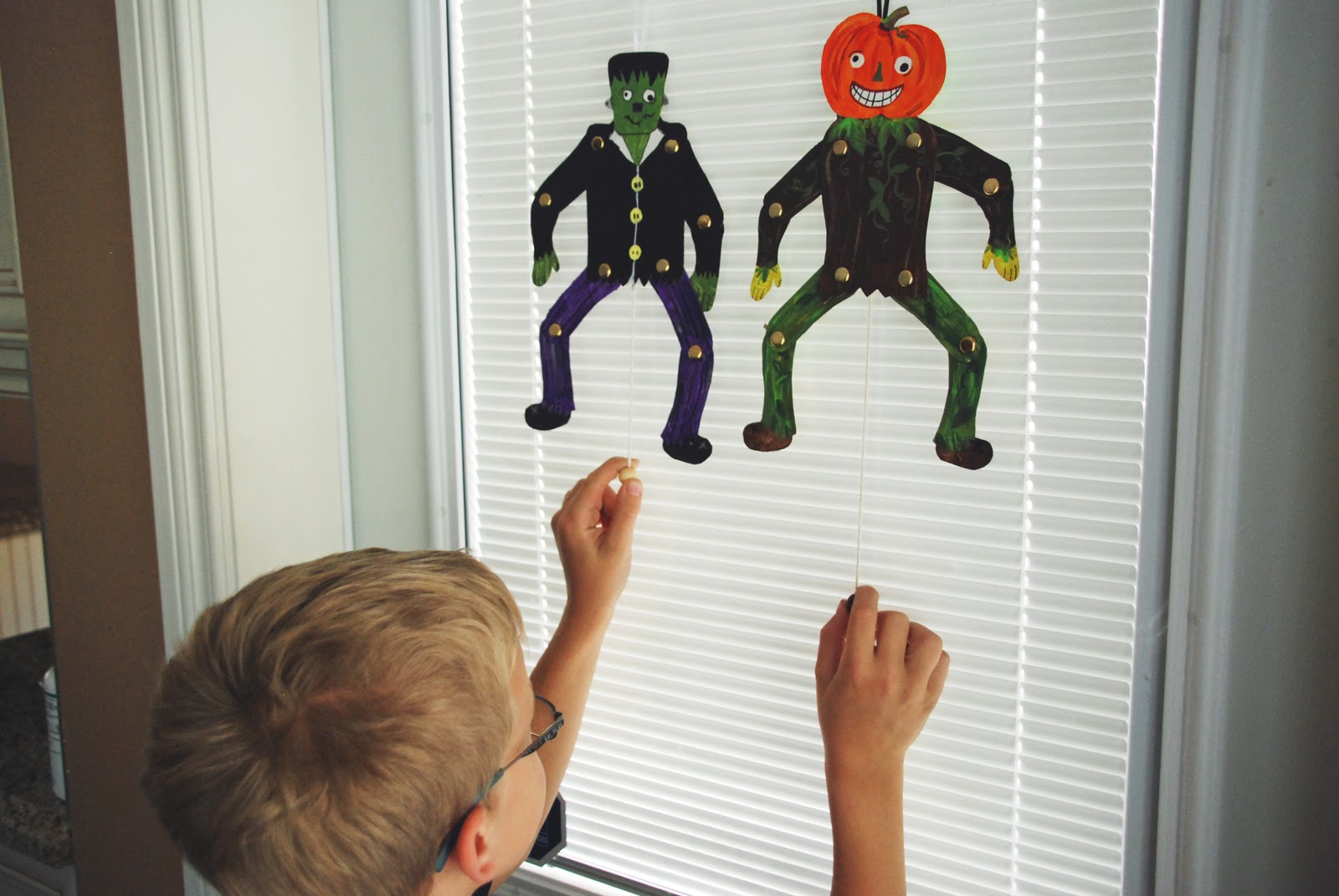 that artist woman Halloween Jumping Jacks