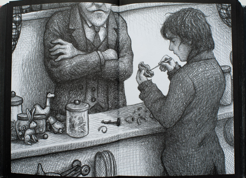 The Invention of Hugo Cabret, the novel markmylens