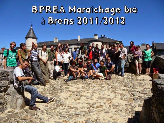 BPREA Maraîchage Bio à Brens 2011/2012