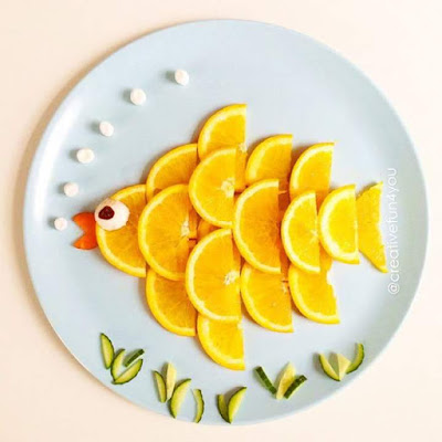 Fruit salad dish Fruit salad dish