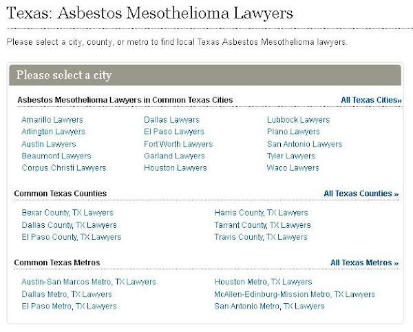 texas asbestos attorneys