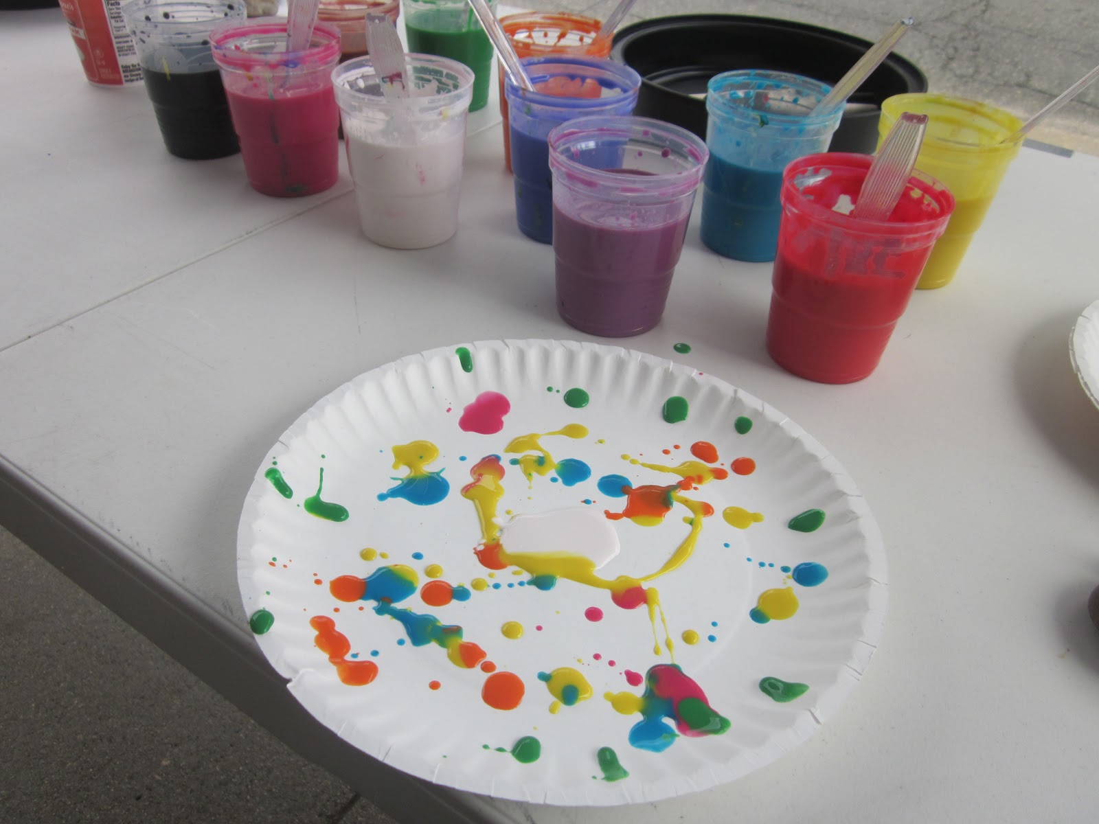Kaleidoscope Learning Salad Spinner Art and Science