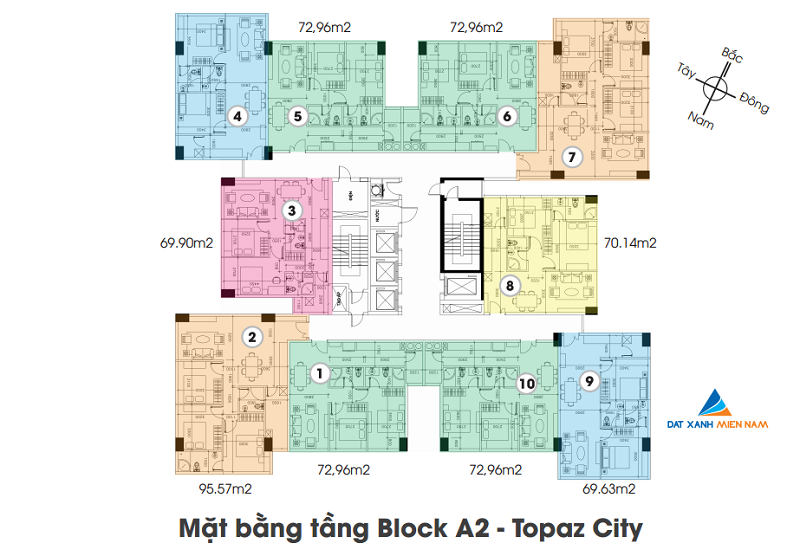 Topaz city trung tâm quận 8, giá từ đúng 1 tỷ  gần căn hộ HAGL giá cao hơn nhiều - 6