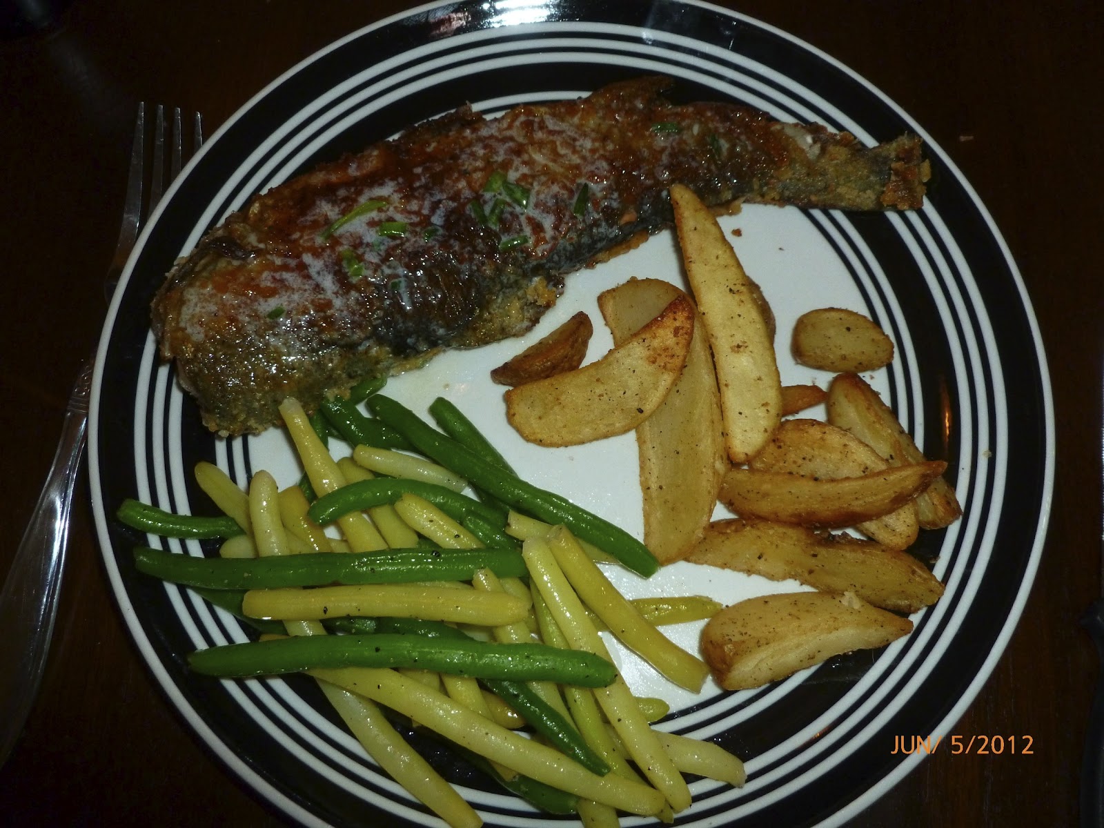 Cook, Create and Pan Fried Whole Rainbow Trout