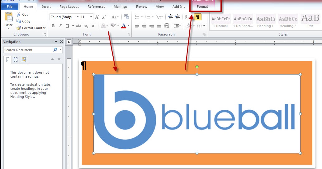 Microsoft Word Make Picture Background To Be Transparent