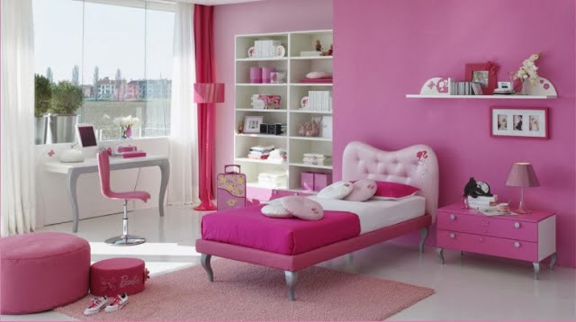 Blooms Of Dahlia Barbie Bedroom Decor