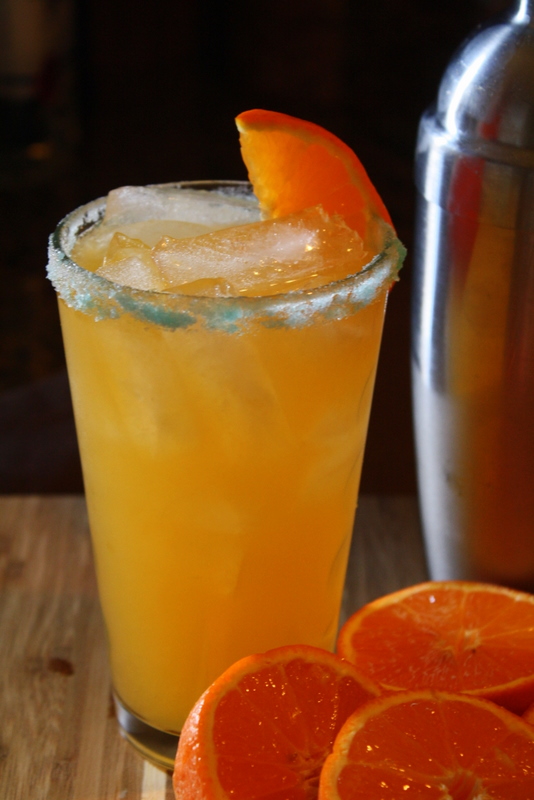 Clemson Girl Happy Hour Tiger Tangerine Margarita