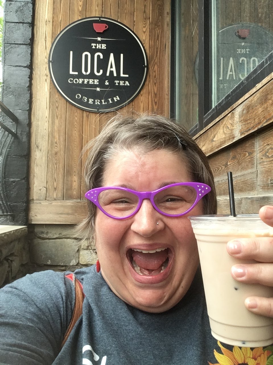 2019, The Local Coffee and Tea, Spicy Iced Chai Oolong Latte, Oberlin, OH
