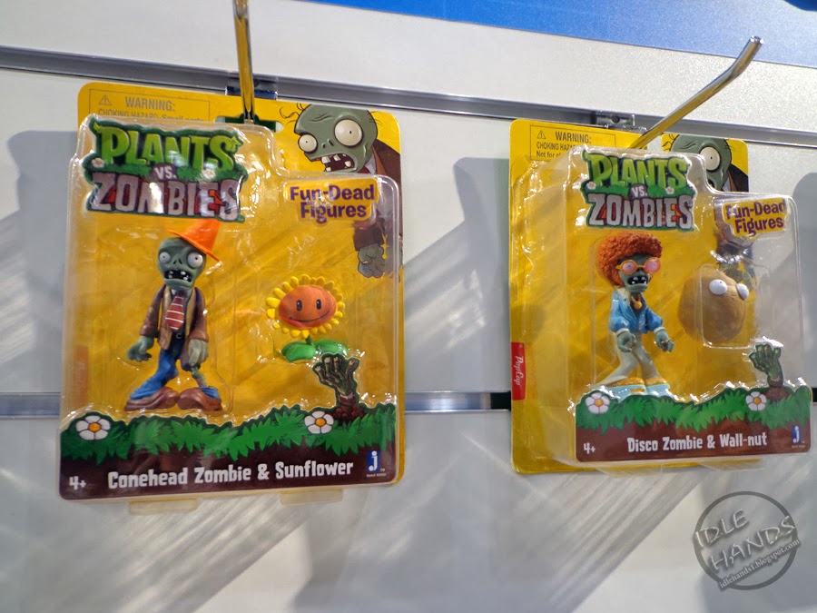 Plants vs. Zombies Fun-Dead Figures Disco Zombie & Wallnut Figure 2-Pack 