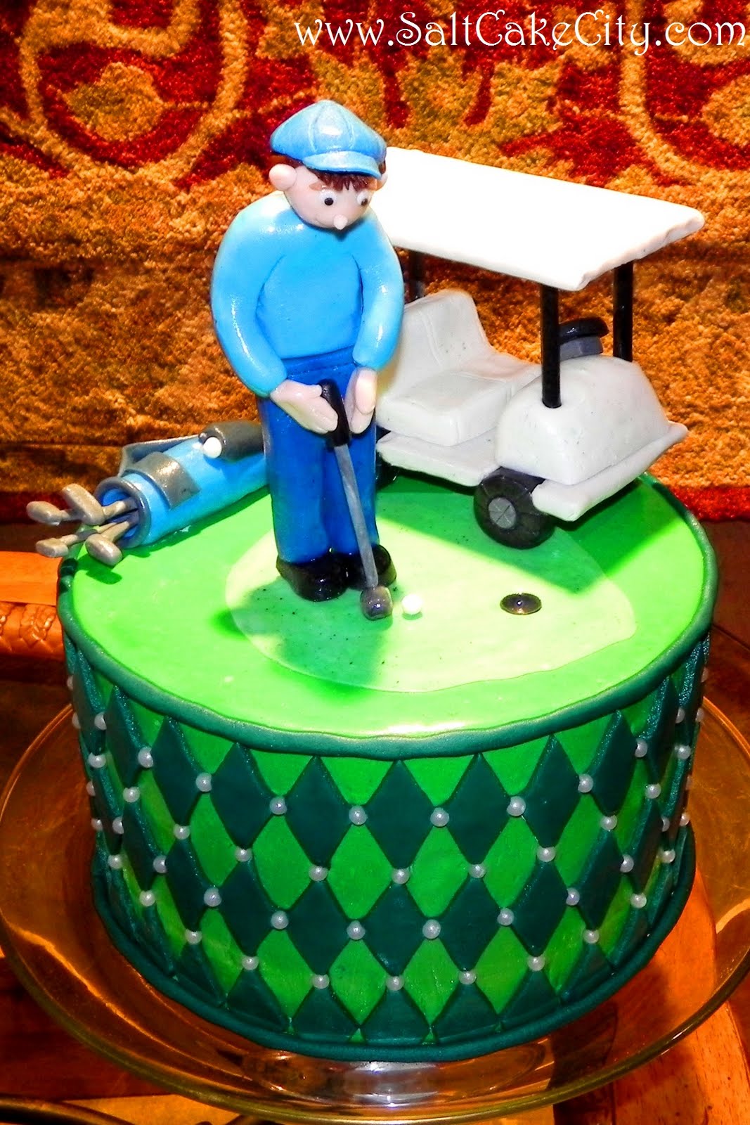 Salt Cake City: Golfing Groom's Cake