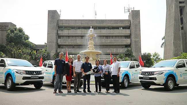 From Left to Right: Mr. Ronald Gomez -MMPC, Ms. Josie Calimag - DMC-QA, Mr. Eduardo Icasiano - DMC QA,
Mr. Dante Calma - MMPC, From Manila Water: Ms. Estelita Orodio , Ms. Marlene Ferrer, and Mr. Jose Cardona MMPC and Manila Water