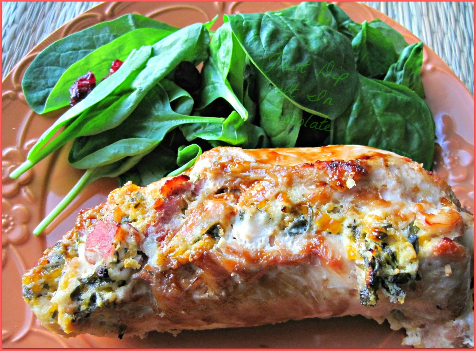 Just Dip It In Chocolate Stuffed Chicken Medallions Recipe