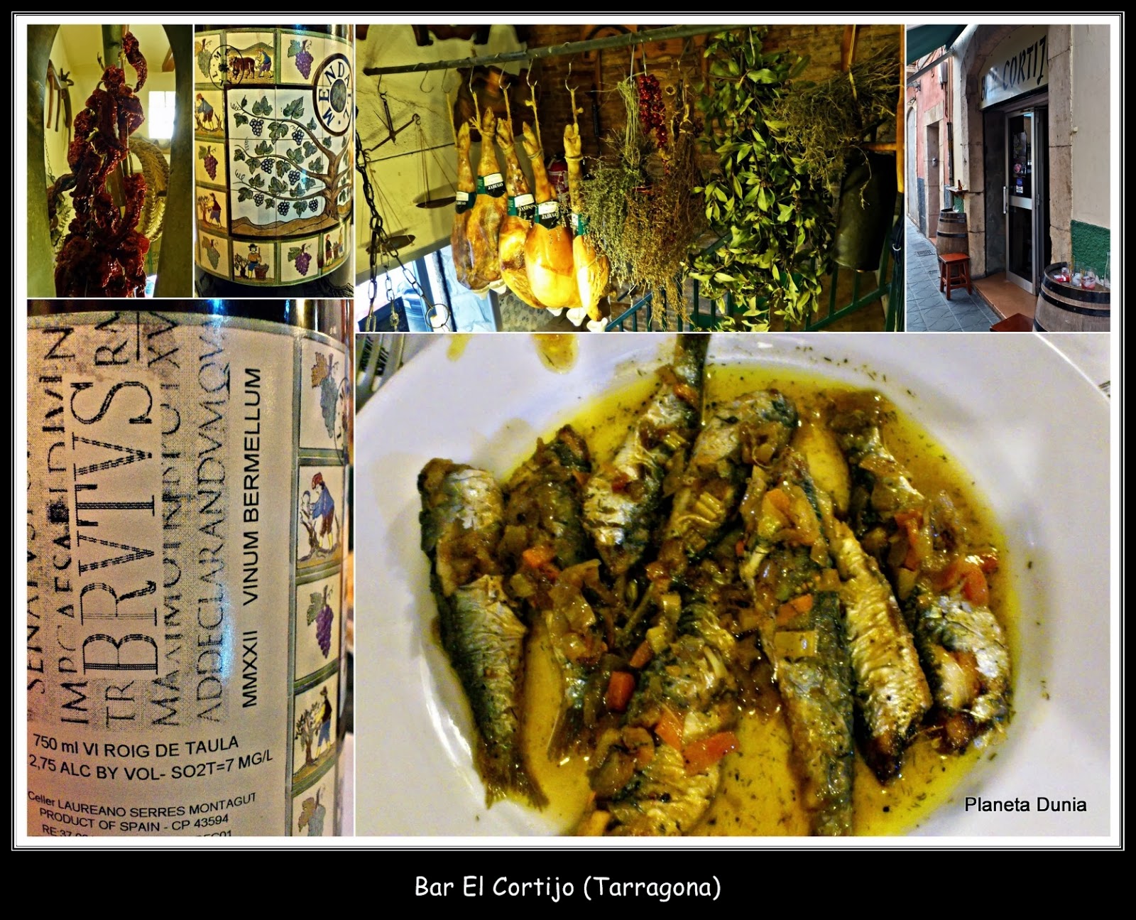 Comer en Tarragona Bar El Cortijo