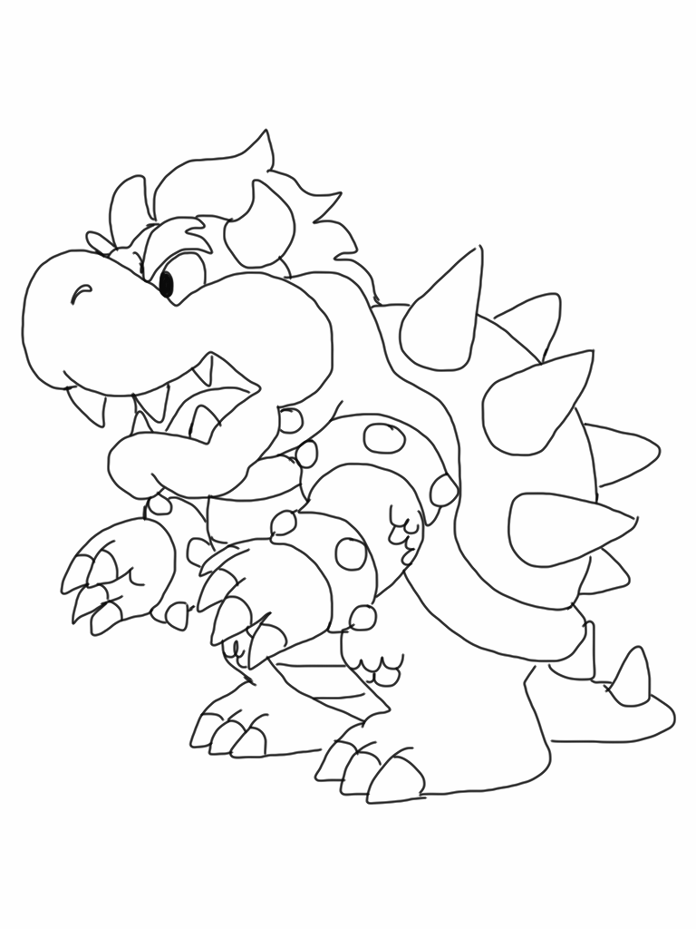 Mario Coloring Pages | Fantasy Coloring Pages