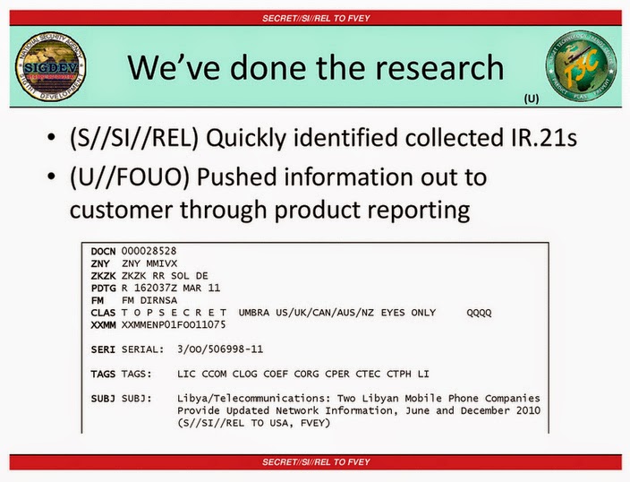 NSA still uses the UMBRA compartment for highly