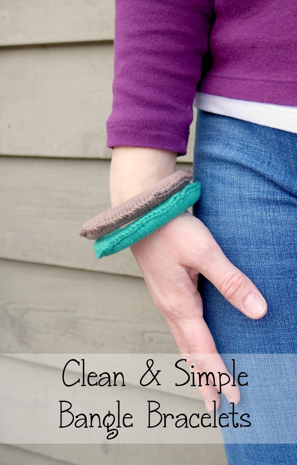 Fiber Flux Clean and Simple Bangle Bracelets!