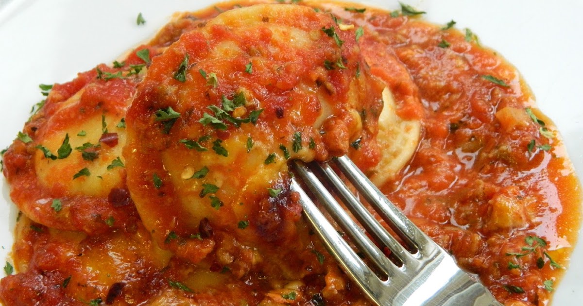 My Favorite Things So Easy Baked Ravioli alla Bolognese