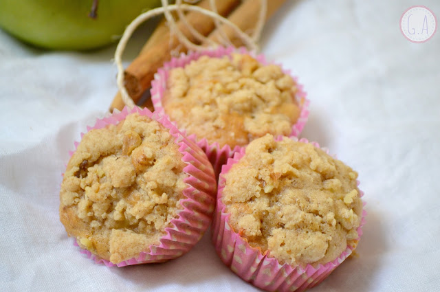 muffins de manzana