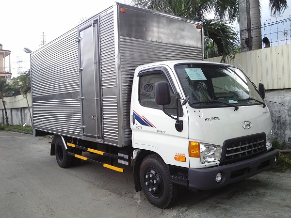 Xe tải Hyundai hd72 thùng kín