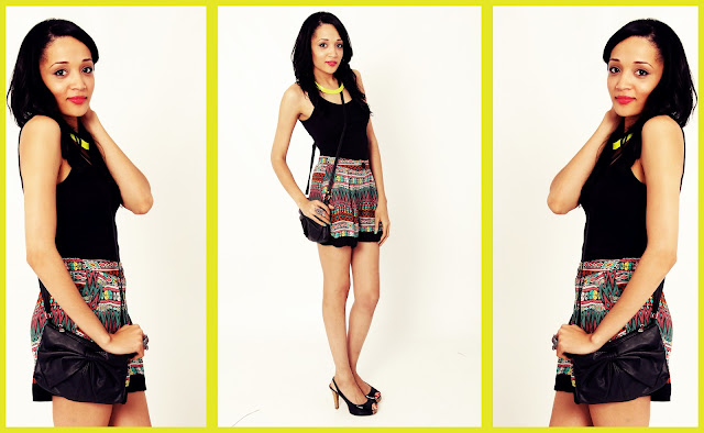 OOTD: Aztec Shorts