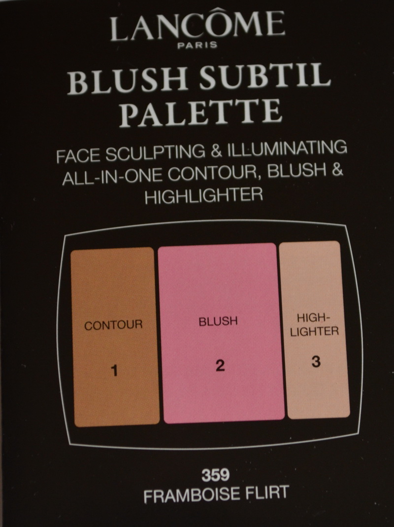 Blush Subtil Palette Framboise Flirt 359 review, photos