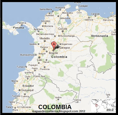 Mapa de COLOMBIA , Google Maps Mapa de COLOMBIA , Google Maps