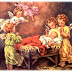 Imagenes de navidad - Animados de navidad - ángeles pequeños con el niño Jesús 