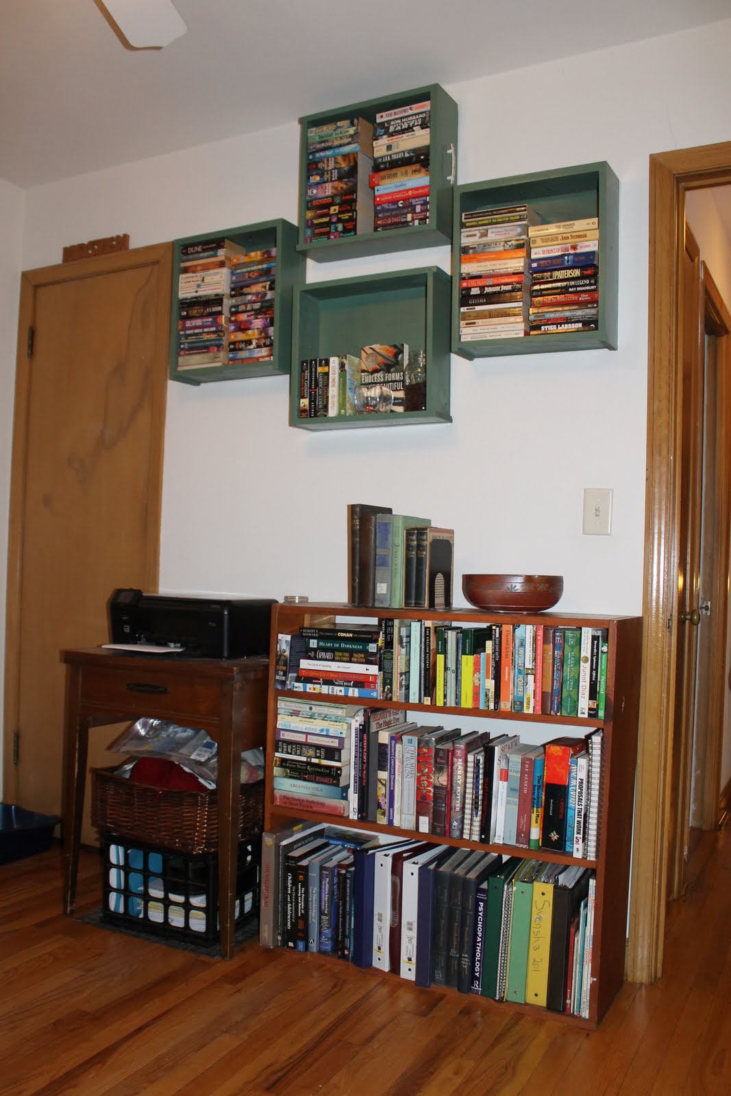 BotanyBoeh Repurposed Drawers as Shelves