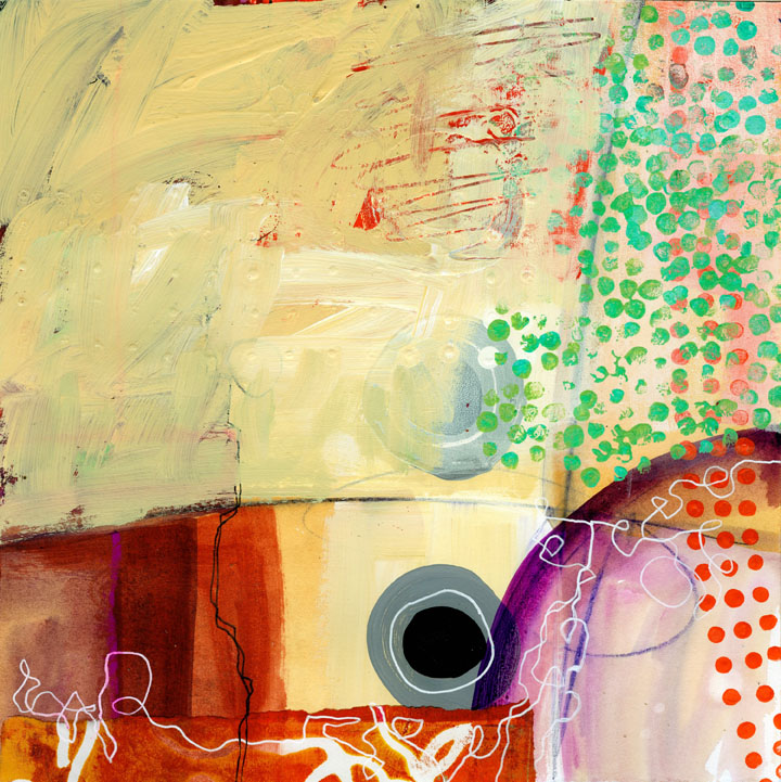 collage journeys Scribble Painting Progress