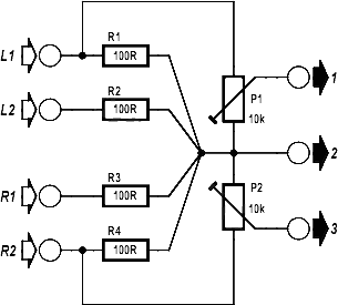 Audio Level Adapter Circuit