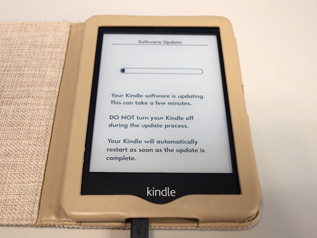 更新亞馬遜 Amazon Kindle Paperwhite 韌體