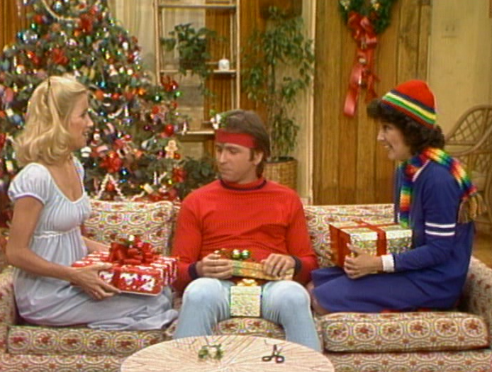 Image result for three's company christmas episode