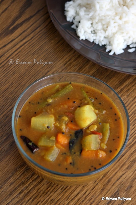 Erivum Puliyum: Sambar | Traditional Sambar (My Style) & Saturday