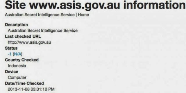 Hacker Indonesia Rontokan Situs intelijen Australia