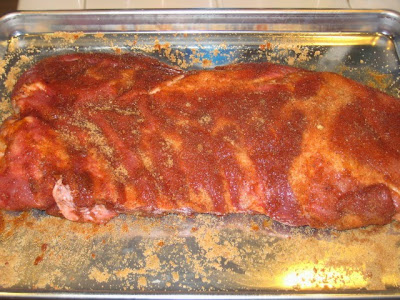 Just added dry rub on your ribs