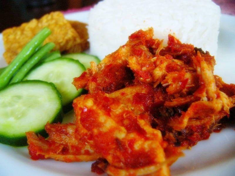 Resep Masakan Indonesia Resep Ayam Suwir Pedas Resep Masakan Indonesia Resep Ayam Suwir Pedas