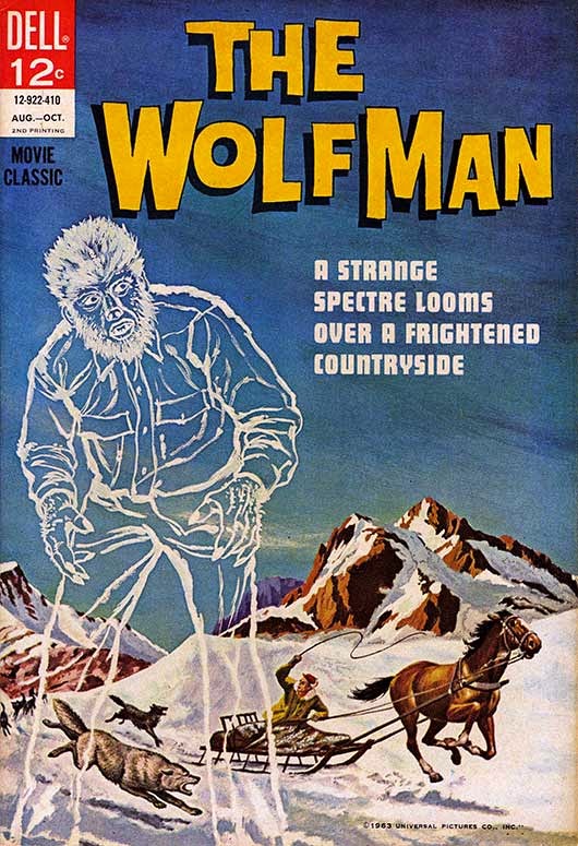 Image result for the wolfman comic book dell gold key