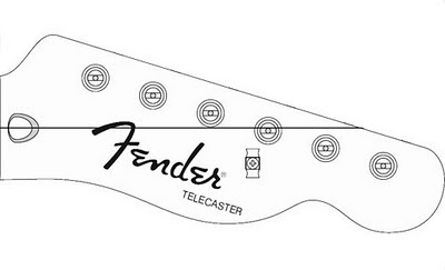 Fender+Headstock+Template Tá com o tamanho ajustado para adaptação (17,6cm no maior eixo).