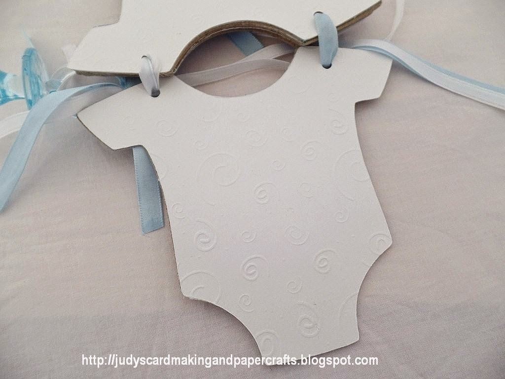 Judy's Handmade Creations Baby Boy Onesie Mini Album!