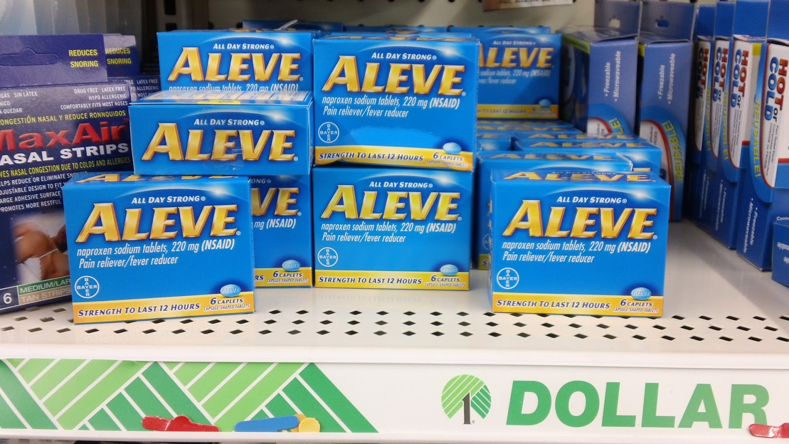 Extreme Couponing Mommy: FREE Aleve at the Dollar Tree