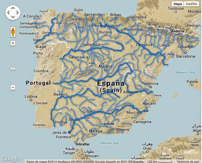Get Mapa Rios De España Y Sus Afluentes Pics