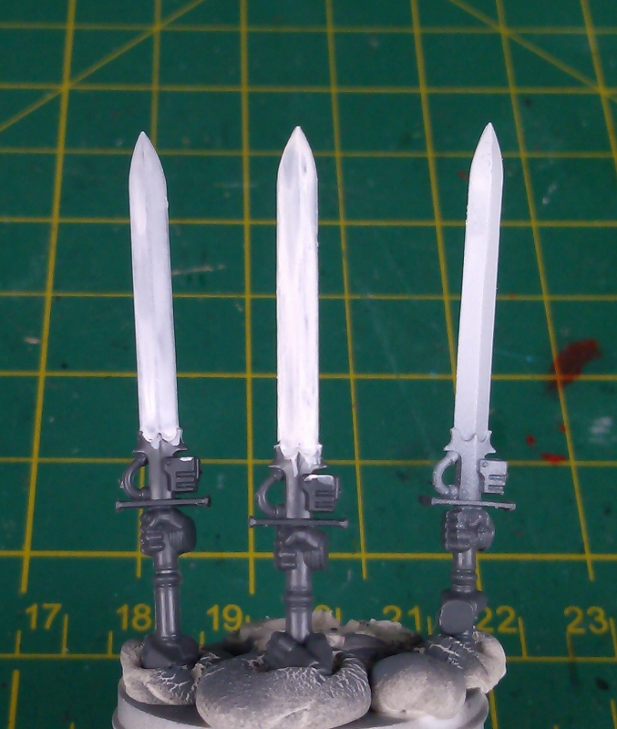 How to Paint Power Weapons a.k.a. Reinventing the Wheel [Update