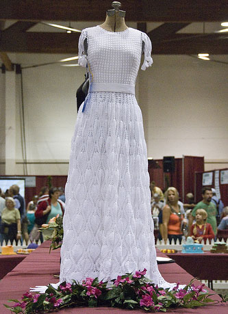 Crochet wedding dress pattern | Fabric Knitting Crochet Needlework
