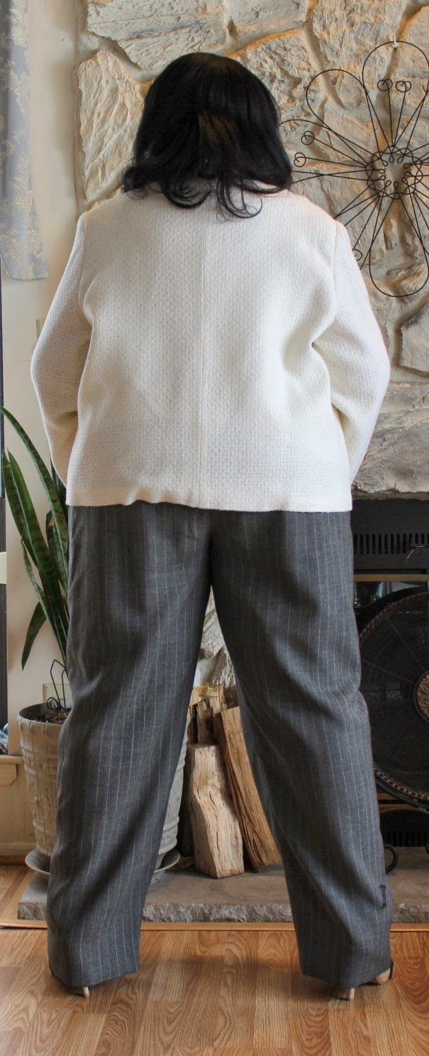 Diary of a Sewing Fanatic Pinstripe Magic Pants