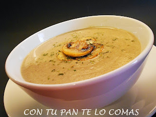 Crema De Champiñones
