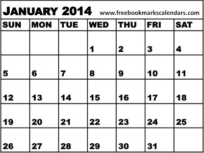 May 2014 Calendar Printable Template