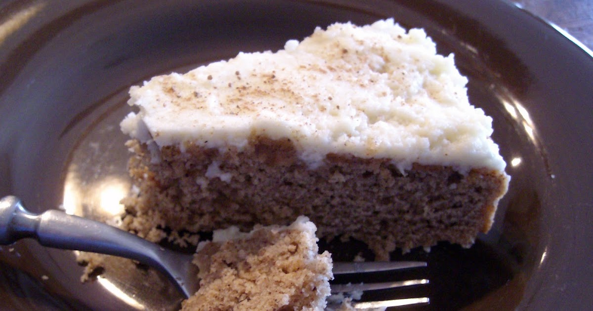 The Foodie RD Eggnog Spice Cake with Rum Buttercream Meringue Frosting